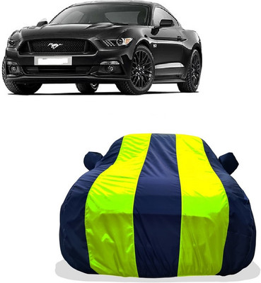 Tricway Car Cover For Ford Mustang V8 (With Mirror Pockets)(Yellow)