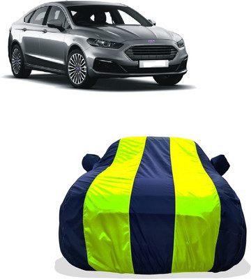 Tricway Car Cover For Ford Mondeo 2.0L TDCi 163 PSI4 DW10 (With Mirror Pockets)(Yellow)