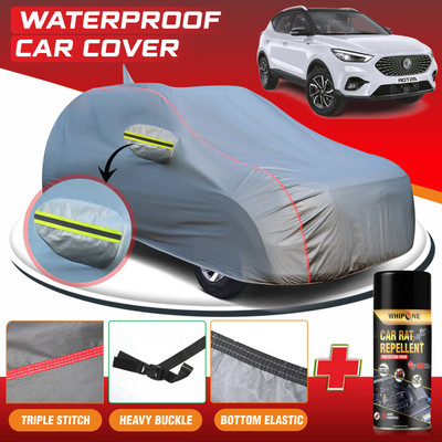 Whipone Car Cover For MG Astor (With Mirror Pockets)(Grey, For 2021, 2022, 2023, 2024, 2025 Models)