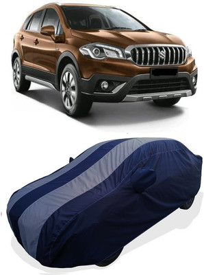Coxtor Car Cover For Maruti Suzuki S-Cross DDiS 200 Delta (With Mirror Pockets)(Grey)