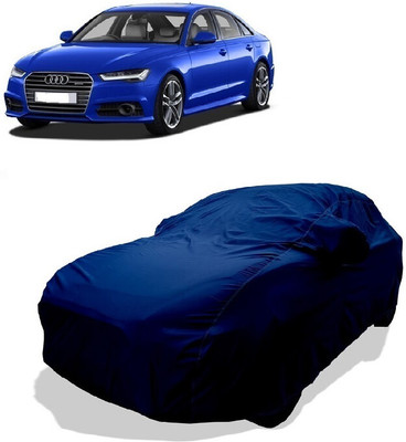 Coxtor Car Cover For Audi A6 35 TDI Matrix Edition (With Mirror Pockets)(Green)