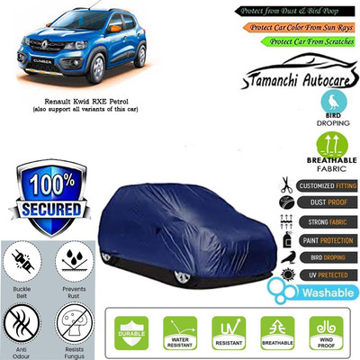 Tamanchi Autocare Car Cover For Renault Kwid RXE Petrol(Blue)
