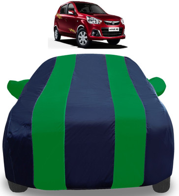 Auto Hub Car Cover For Maruti Suzuki Alto K10 (With Mirror Pockets)(Green)