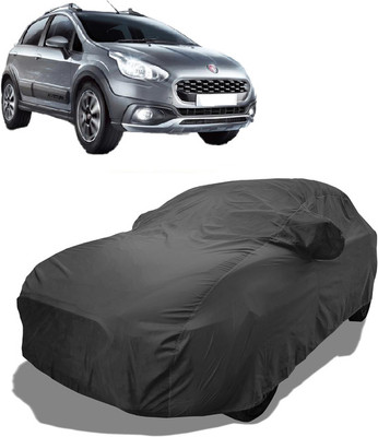 Coxtor Car Cover For Fiat Avventura Power Up 1.3 Dynamic Diesel (With Mirror Pockets)(Grey)