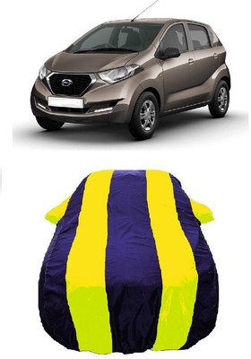 Wegather Car Cover For Datsun Redi GO AMT 1.0 (With Mirror Pockets)(Yellow)