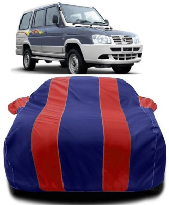 Autoprime Car Cover For ICML Extreme Delite CRDFi 7Seater BSIV (With Mirror Pockets)(Red, Blue)