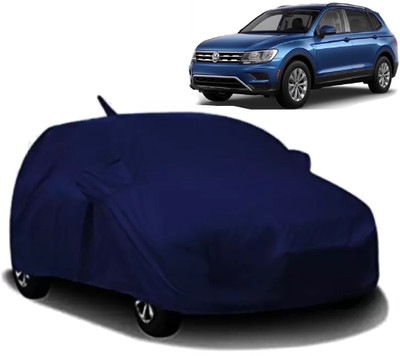 R Rayvin Star Car Cover For Skoda Rapid (With Mirror Pockets)(Multicolor)