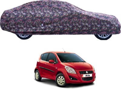 MOCKHE Car Cover For Maruti Ritz (With Mirror Pockets)(Green)