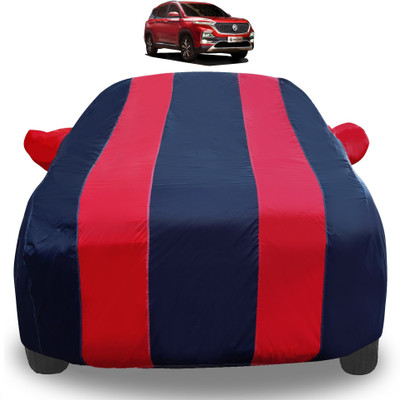 Auto Hub Car Cover For MG Hector (With Mirror Pockets)(Red)