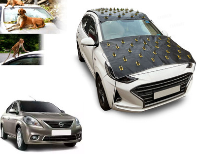 AUTO PEARL Car Cover For Nissan Sunny (Without Mirror Pockets)(Black)
