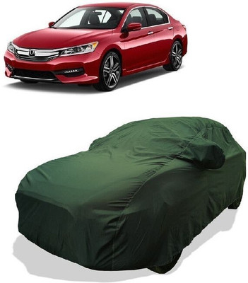 QLAX Car Cover For Maruti Accord V6 2.4 i-VTEC 6MT(185HP) (With Mirror Pockets)(Gold)