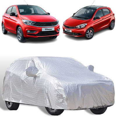 NG Auto Front Car Cover For Tata Tiago(Silver)