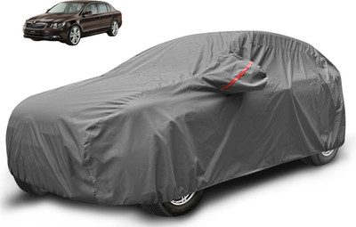 Caronix Car Cover For Skoda Superb (With Mirror Pockets)(Grey)