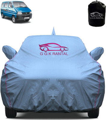 G G K RANTAL Car Cover For Maruti Suzuki Eeco (With Mirror Pockets)(Grey)