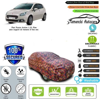 Tamanchi Autocare Car Cover For Fiat Punto Active 1.2L Fire(Multicolor)