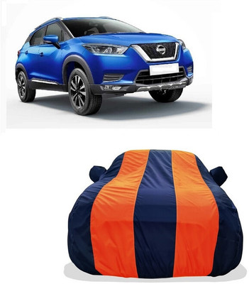 Tricway Car Cover For Nissan Kicks XL 1.5 D (With Mirror Pockets)(Orange)