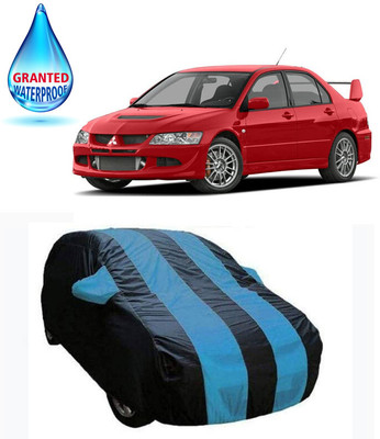RRZ Car Cover For Mitsubishi Lancer Evolution (With Mirror Pockets)(Black, Blue, For 2020 Models)