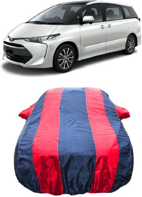 Wegather Car Cover For Toyota Previa (With Mirror Pockets)(Red)