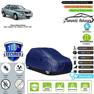 Tamanchi Autocare Car Cover For Nissan Almera Classic(Blue)