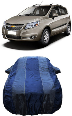 Wegather Car Cover For Chevrolet Sail Hatchback 1.2 (With Mirror Pockets)(Grey)