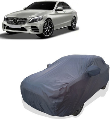 Tricway Car Cover For Mercedes Benz C-Class AMG Line C 300d Diesel (With Mirror Pockets)(Grey)