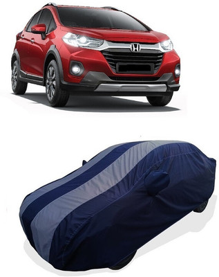Coxtor Car Cover For Honda WR-V (With Mirror Pockets)(Grey)