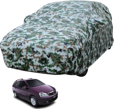 MOCKHE Car Cover For Tata Indigo Marina (With Mirror Pockets)(Multicolor)