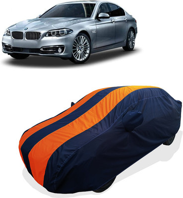 Coxtor Car Cover For BMW 5 Series 520d Prestige Plus (With Mirror Pockets)(Orange)