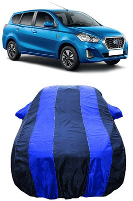 Wegather Car Cover For Datsun GO Plus T (With Mirror Pockets)(Blue)
