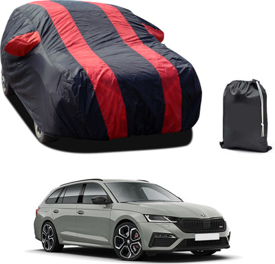 PAGORA Car Cover For Skoda New Octavia (With Mirror Pockets)(Red, For 2019, 2020, 2021, 2022, 2023 Models)