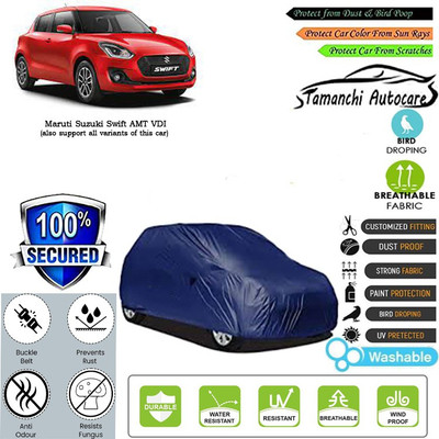 Tamanchi Autocare Car Cover For Maruti Suzuki Swift AMT VDI(Blue)