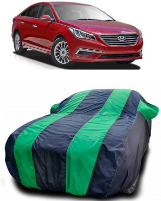 DIGGU Car Cover For Hyundai Sonata LF3 Elite (With Mirror Pockets)(Green, Blue)