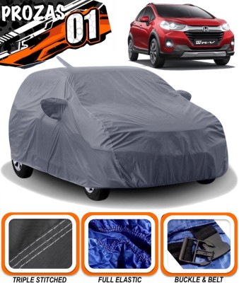 prozas Car Cover For Honda WRV i-DTEC S (With Mirror Pockets)(Grey)