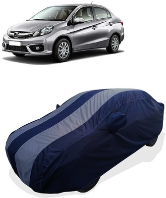 Coxtor Car Cover For Honda Amaze SX i-VTEC (With Mirror Pockets)(Grey)