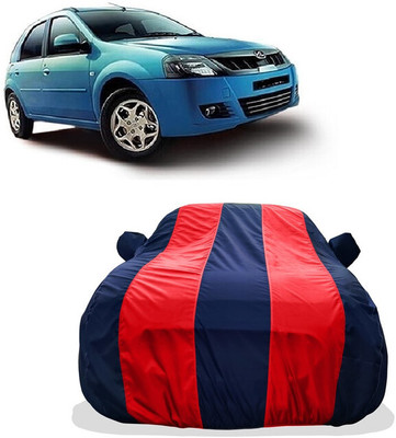 Tricway Car Cover For Mahindra E Verito D4 Electric (With Mirror Pockets)(Red)
