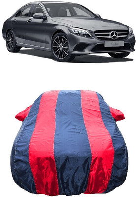 Wegather Car Cover For Mercedes Benz C-Class Progressive C 200 Petrol (With Mirror Pockets)(Red)