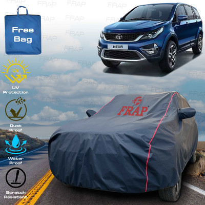 Frap Car Cover For Tata Hexa, Hexa XE, Hexa XM, Hexa XT (With Mirror Pockets)(Blue, Red)