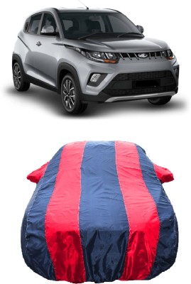 Wegather Car Cover For Mahindra KUV100 NXT D75 K6 Plus 5Str Diesel (With Mirror Pockets)(Red)