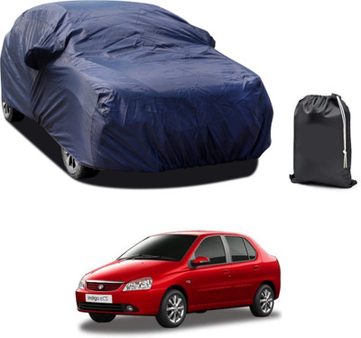 PAGORA Car Cover For Tata Indigo CS (With Mirror Pockets)(Blue)