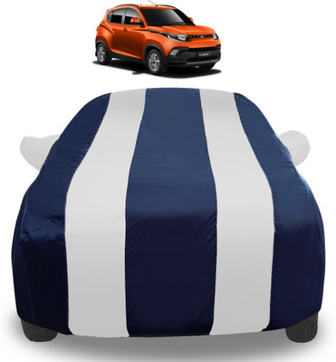 Amanzo Car Cover For Mahindra KUV100 (With Mirror Pockets)(Silver)
