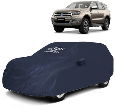 Kingsway Car Cover For Ford Endeavour (With Mirror Pockets)(Grey, For 2019, 2020, 2021 Models)
