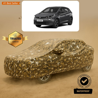 PAGORA Car Cover For Tata Altroz XM Diesel (With Mirror Pockets)(Yellow)