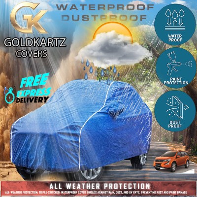 GOLDKARTZ Car Cover For Maruti Suzuki Ciaz (With Mirror Pockets)(Blue)