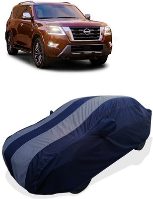 Coxtor Car Cover For Nissan Armada 5.6 V8 2WD 5AT (317 HP) (With Mirror Pockets)(Grey)