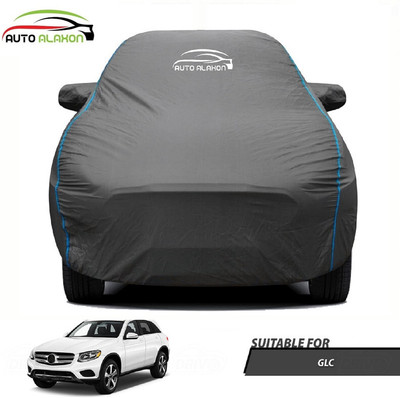 AUTO ALAXON Car Cover For Mercedes Benz GLC (With Mirror Pockets)(Black)