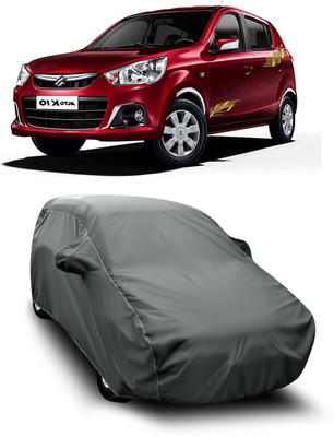 aosis Car Cover For Maruti Suzuki Alto K10 (With Mirror Pockets)(Grey)