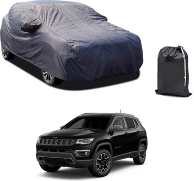 CODOKI Car Cover For Jeep Compass Trailhawk 4x4 Diesel (With Mirror Pockets)(Grey)