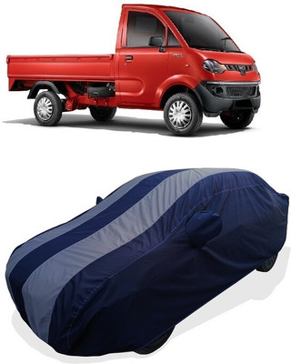 Coxtor Car Cover For Mahindra Jeeto (With Mirror Pockets)(Grey)