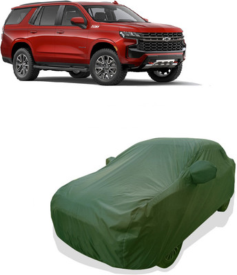 Tricway Car Cover For Chevrolet Tahoe Z71 4WD (With Mirror Pockets)(Green)