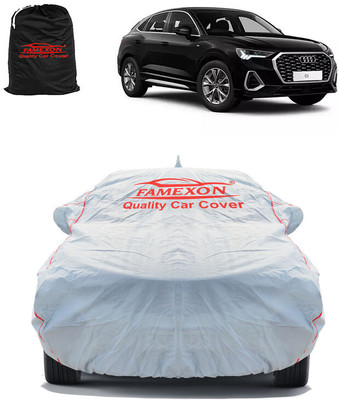 FAMEXON Car Cover For Audi Q3 (With Mirror Pockets)(Grey)